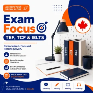 TEF, TCF & IELTS
