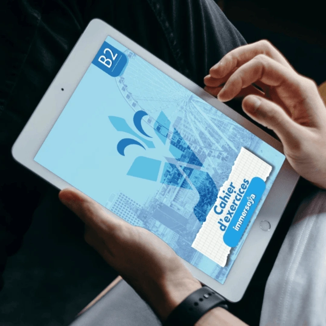 E-book Cuaderno de ejercicios ImmerséYa - Nivel B2 Francés 2026